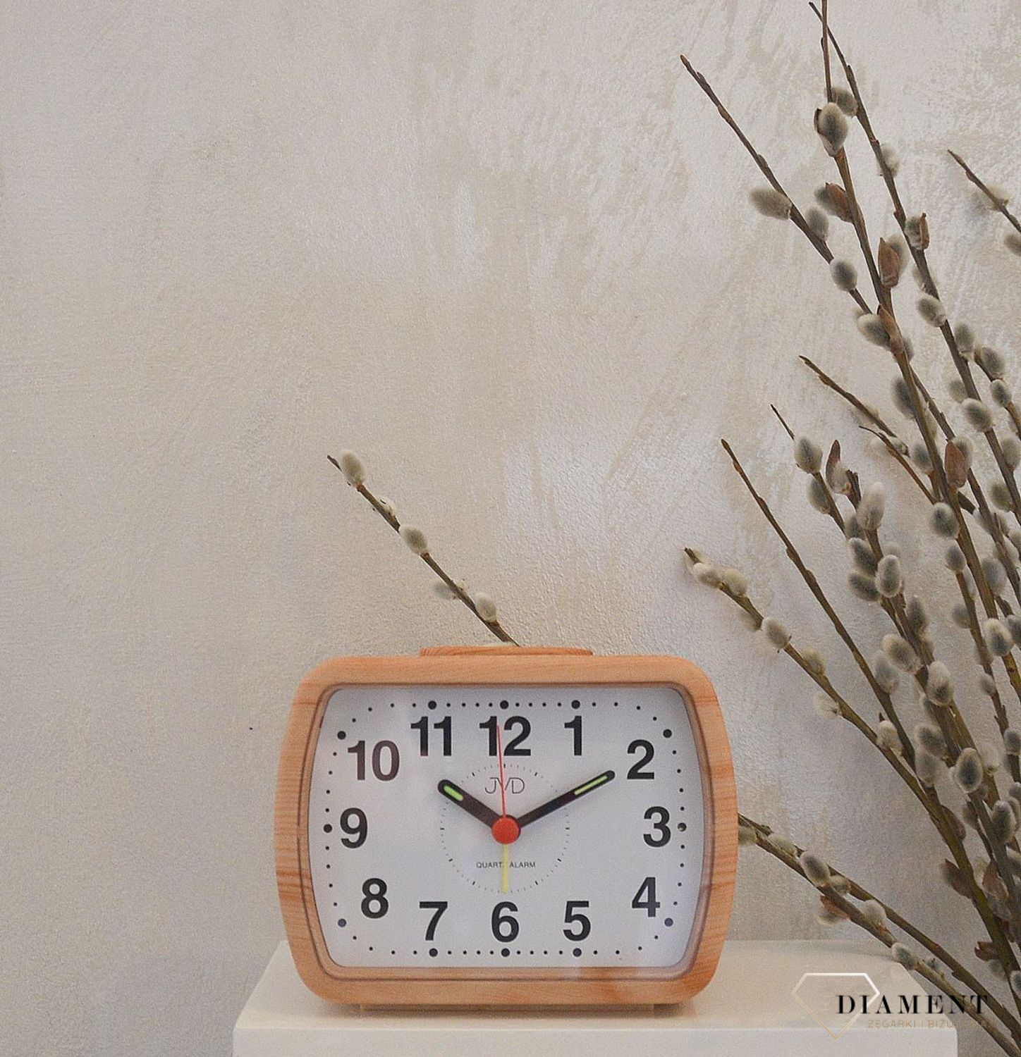 Budzik JVD brązowy SR309.4 ✓ Budziki ✓Zegarki budziki ✓ Light Sensor✓ Autoryzowany sklep✓ Kurier 24h✓ Gwarancja najniższej ceny✓ Grawer 0zł✓Zwrot 30 dni✓Negocjacje ➤Zapraszamy!.jpg