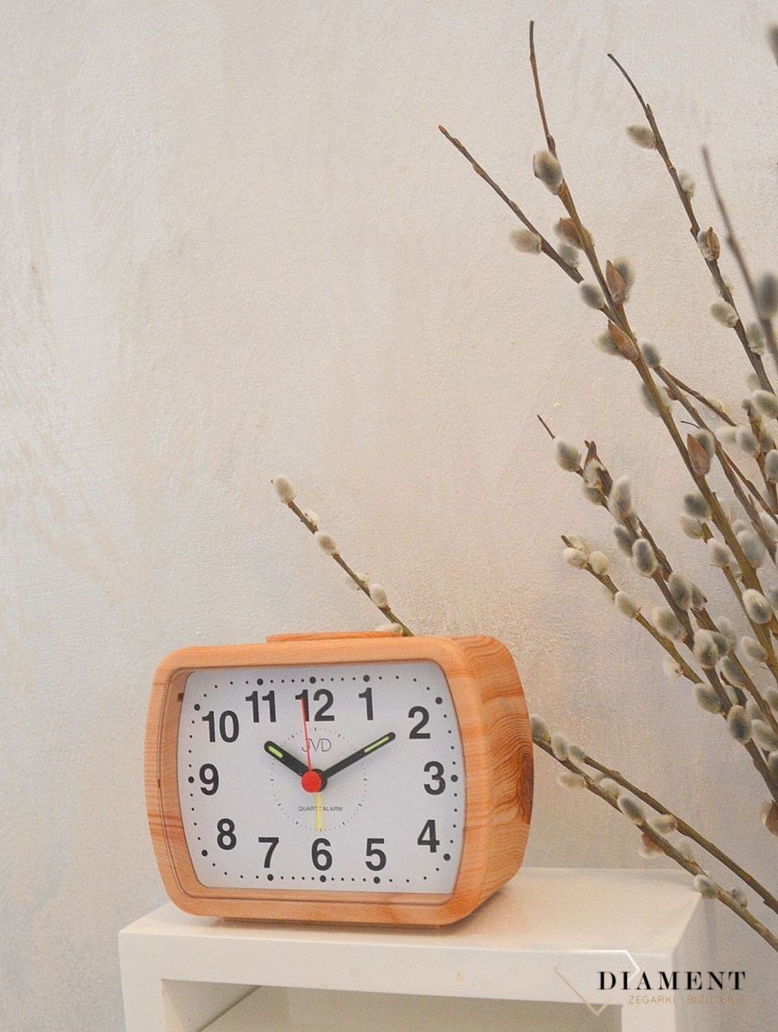 Budzik JVD brązowy SR309.4 ✓ Budziki ✓Zegarki budziki ✓ Light Sensor✓ Autoryzowany sklep✓ Kurier 24h✓ Gwarancja najniższej ceny✓ Grawer 0zł✓Zwrot 30 dni✓Negocjacje ➤Zapraszamy!.jpg