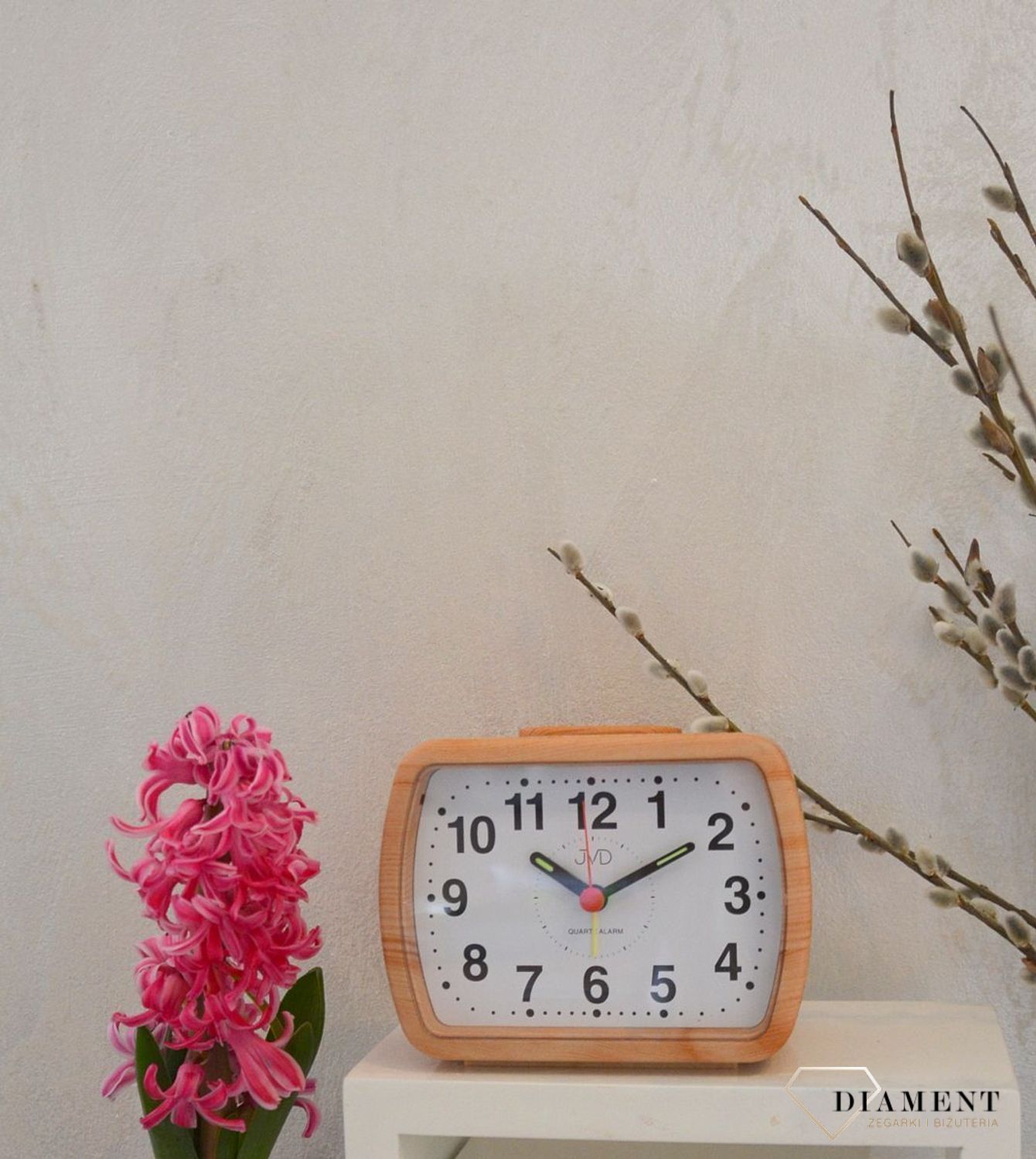 Budzik JVD brązowy SR309.4 ✓ Budziki ✓Zegarki budziki ✓ Light Sensor✓ Autoryzowany sklep✓ Kurier 24h✓ Gwarancja najniższej ceny✓ Grawer 0zł✓Zwrot 30 dni✓Negocjacje ➤Zapraszamy!.jpg