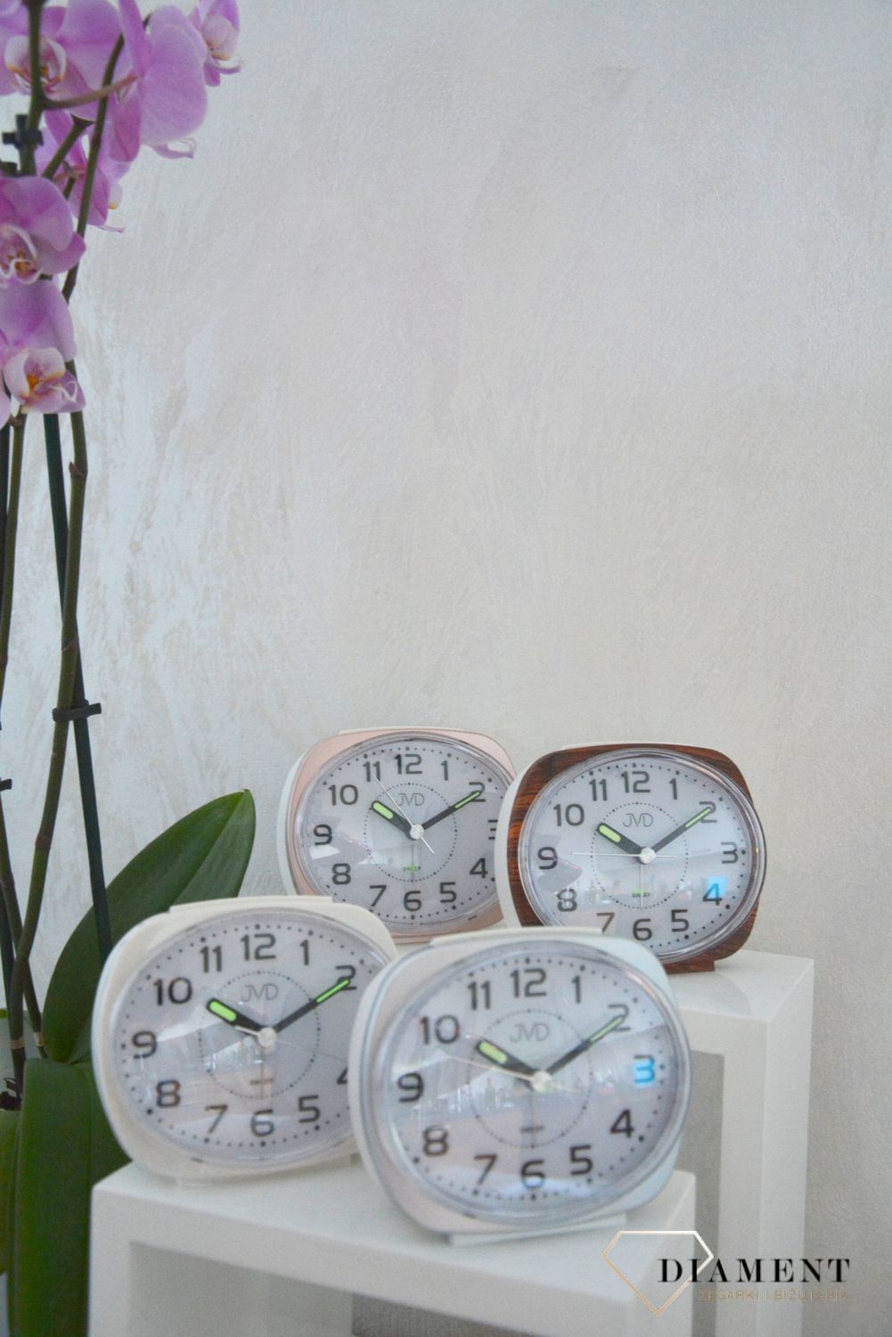 Budzik klasyczny JVD biały SRP001 (1).jpg