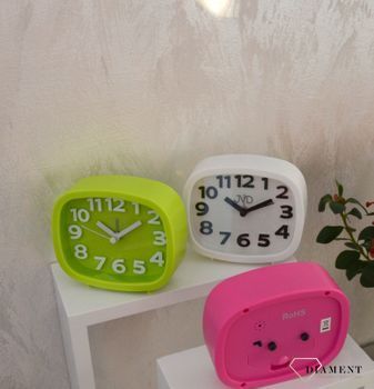 Budzik dla dziewczynki różowy czeskiej marki JVD SRP037.6✓Budziki ✓Zegarki budziki ✓ Budzik dla dzieci✓ Autoryzowany sklep✓ Kurier 24h✓ Gwarancja najniższej ceny✓ Grawer 0zł✓Zwrot 30 dni✓Negocjacje ➤Zapraszamy! (3).JPG