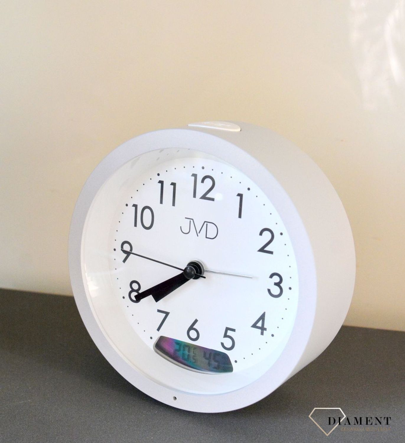 Budzik z podświetleniem i termometrem JVD SRP056.1..jpg