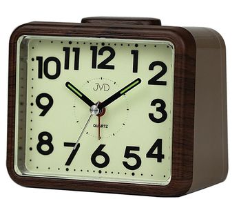 Budzik JVD SRP1080.2 – Ciemna imitacja drewna, alarm, drzemka, luminescencja.jpg
