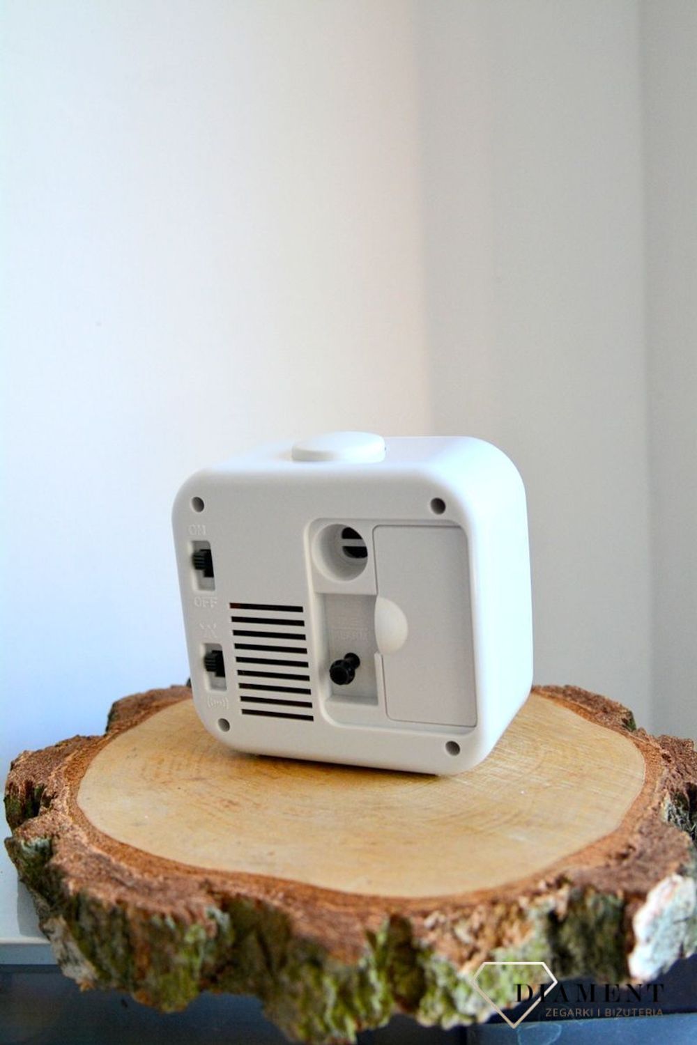 Budzik analogowy biały JVD SRP1309.5 Budziki Zegarki budziki  Zegar.png