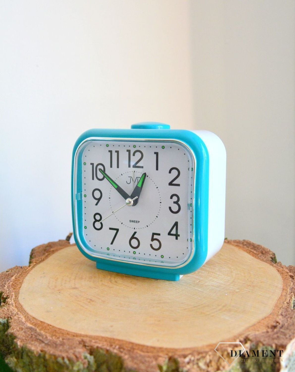 Budzik analogowy JVD zielony SRP1309.7 ✓Budziki ✓Zegarki budziki ✓ Zegar.png