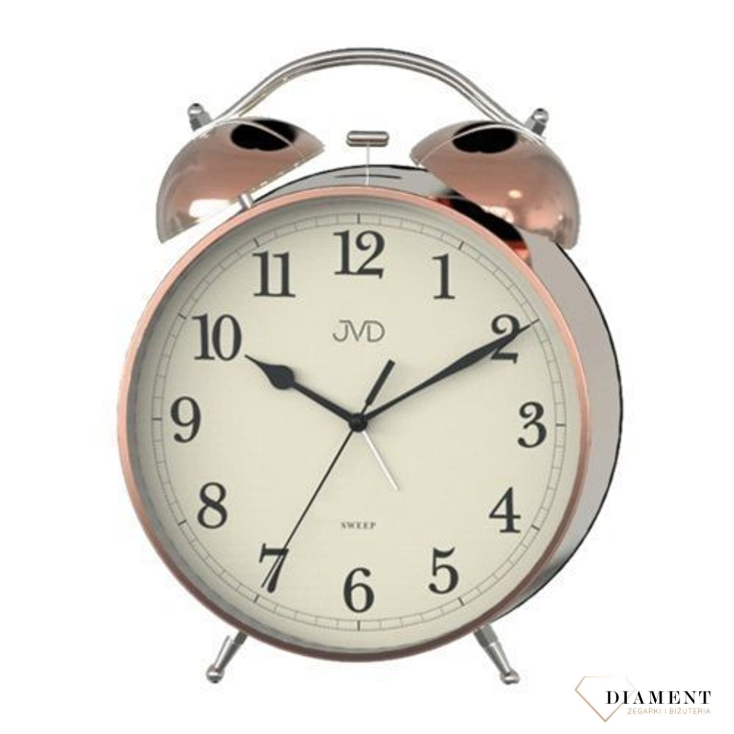 Budzik retro JVD ' rose gold'  SRP2107.3.jpg