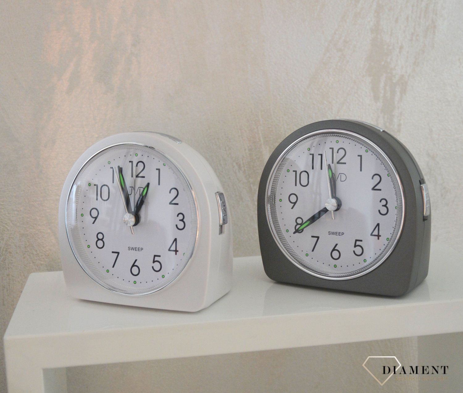 Budzik klasyczny JVD biały SRP213 (1).jpg