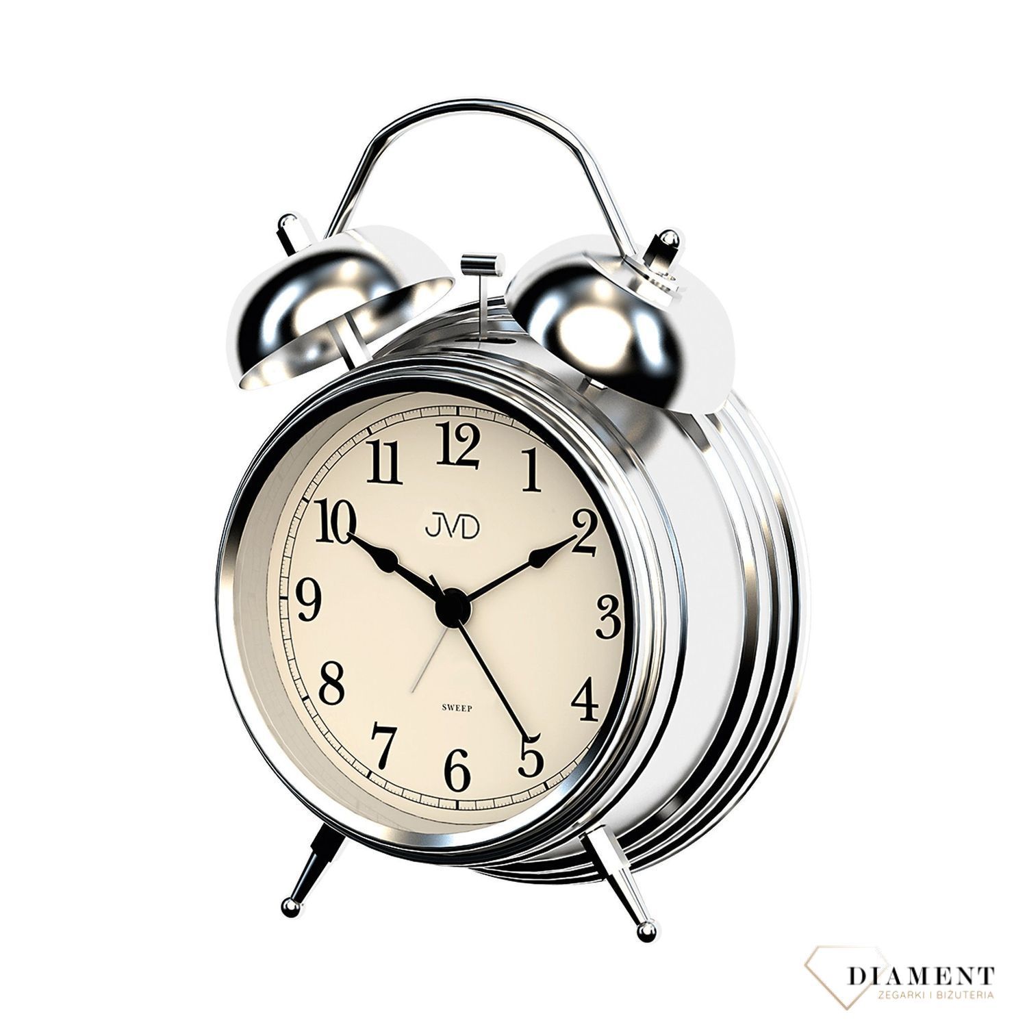 Budzik retro czeskiej marki JVD SRP2217.1.jpg