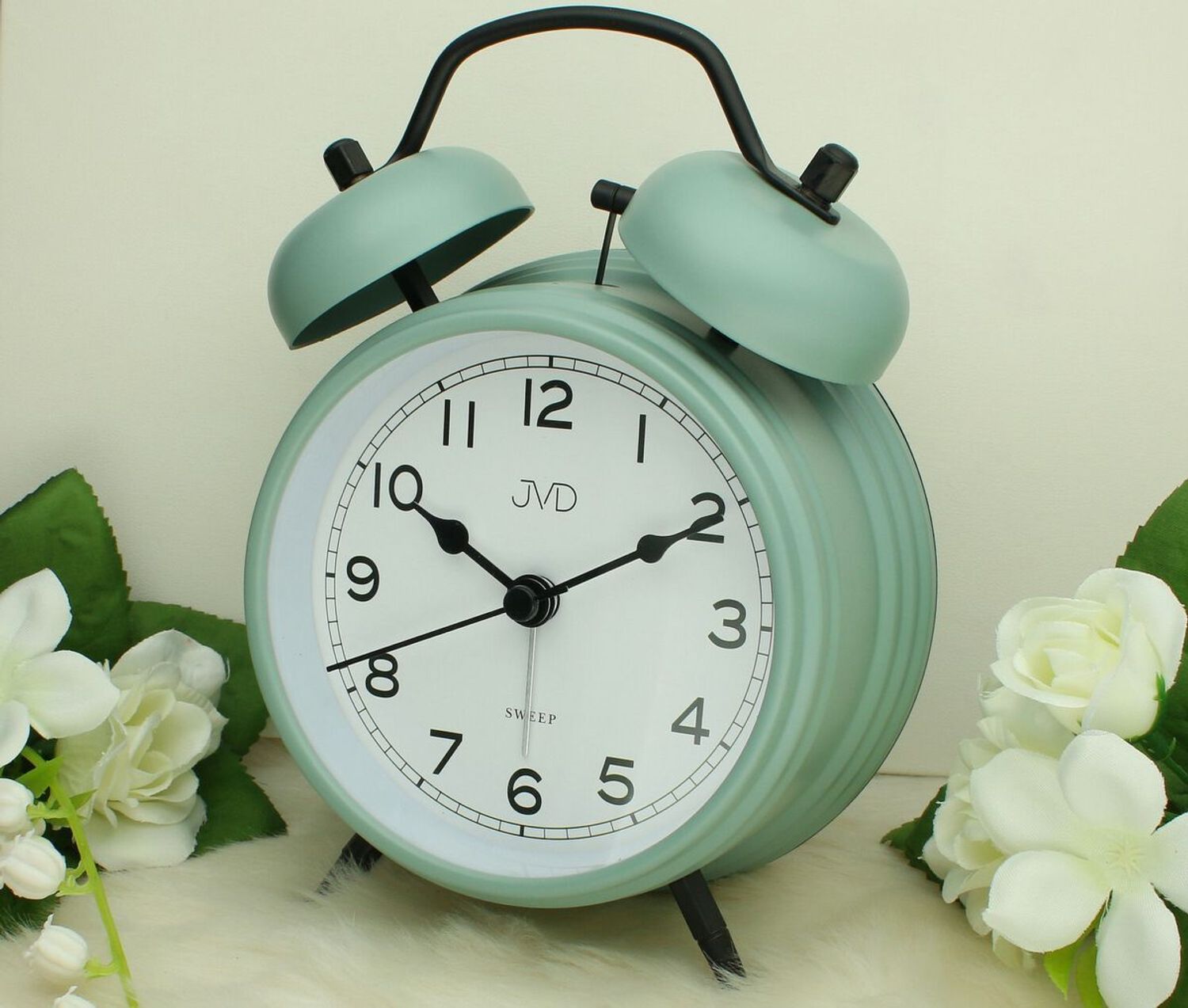 Budzik analogowy retro JVD DIA-SRP2219.1 - metalowa obudowa i podświetlenie budzik jvd.jpg