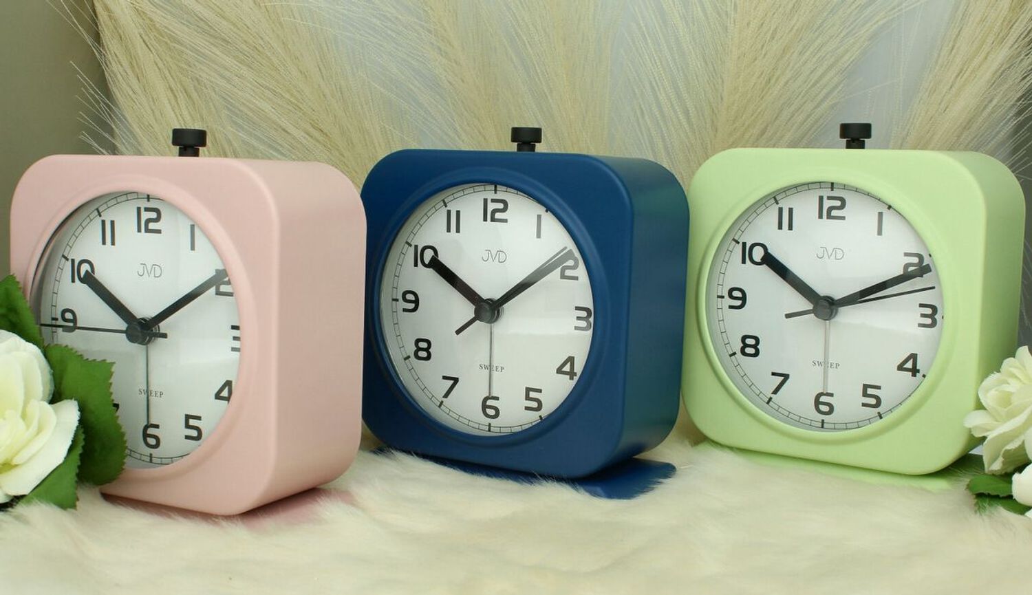 Budzik JVD analogowy niebieski DIA-SRP2220.2 – metalowy z mechanicznym dzwonieniem JVD.jpg