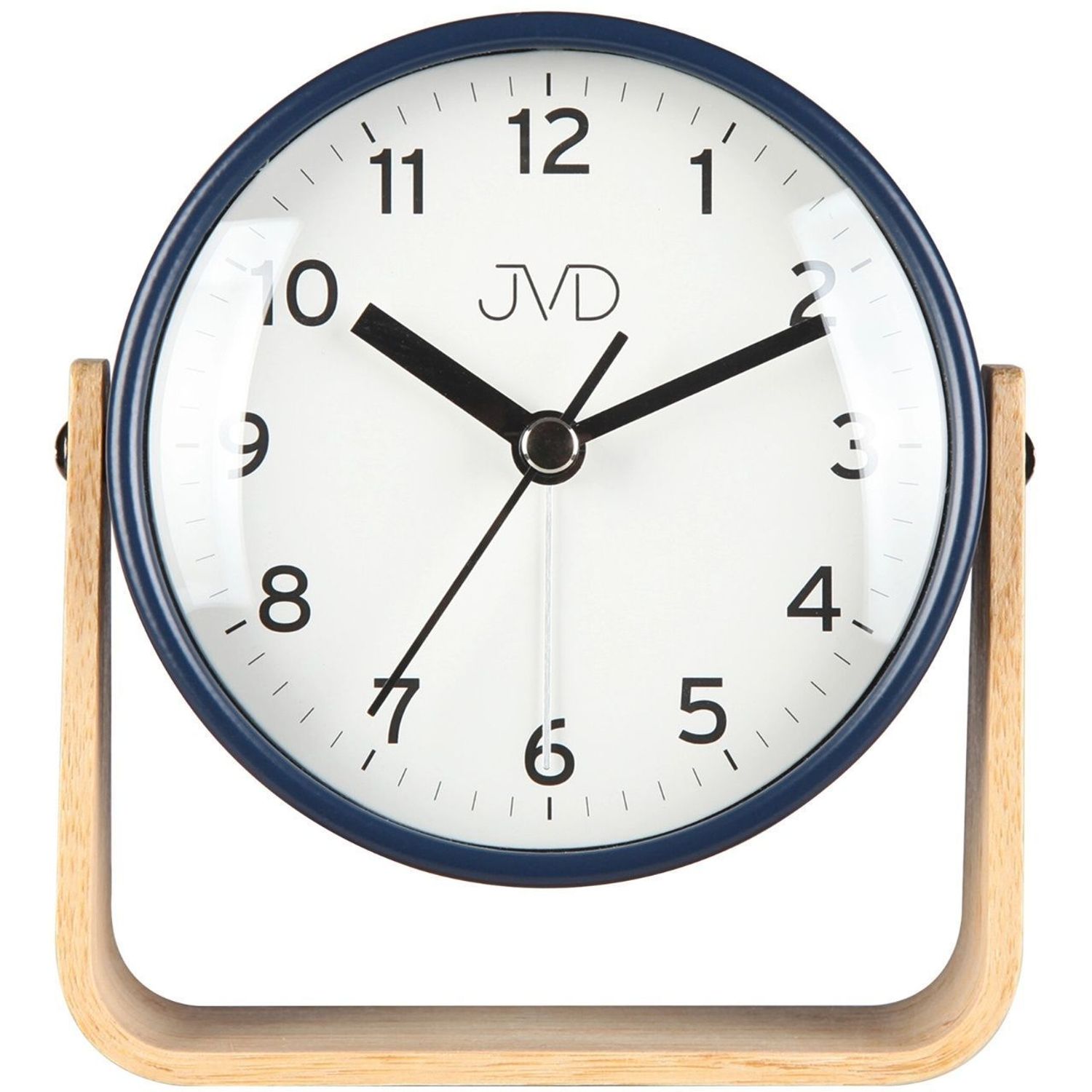 Budzik JVD analogowy niebieski DIA-SRP2310.3 – klasyczny budzik do sypialni blue.jpg