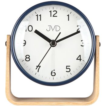 Budzik JVD analogowy niebieski DIA-SRP2310.3 – klasyczny budzik do sypialni blue.jpg