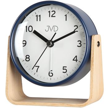 Budzik JVD analogowy niebieski DIA-SRP2310.3 – klasyczny budzik do sypialni.jpg