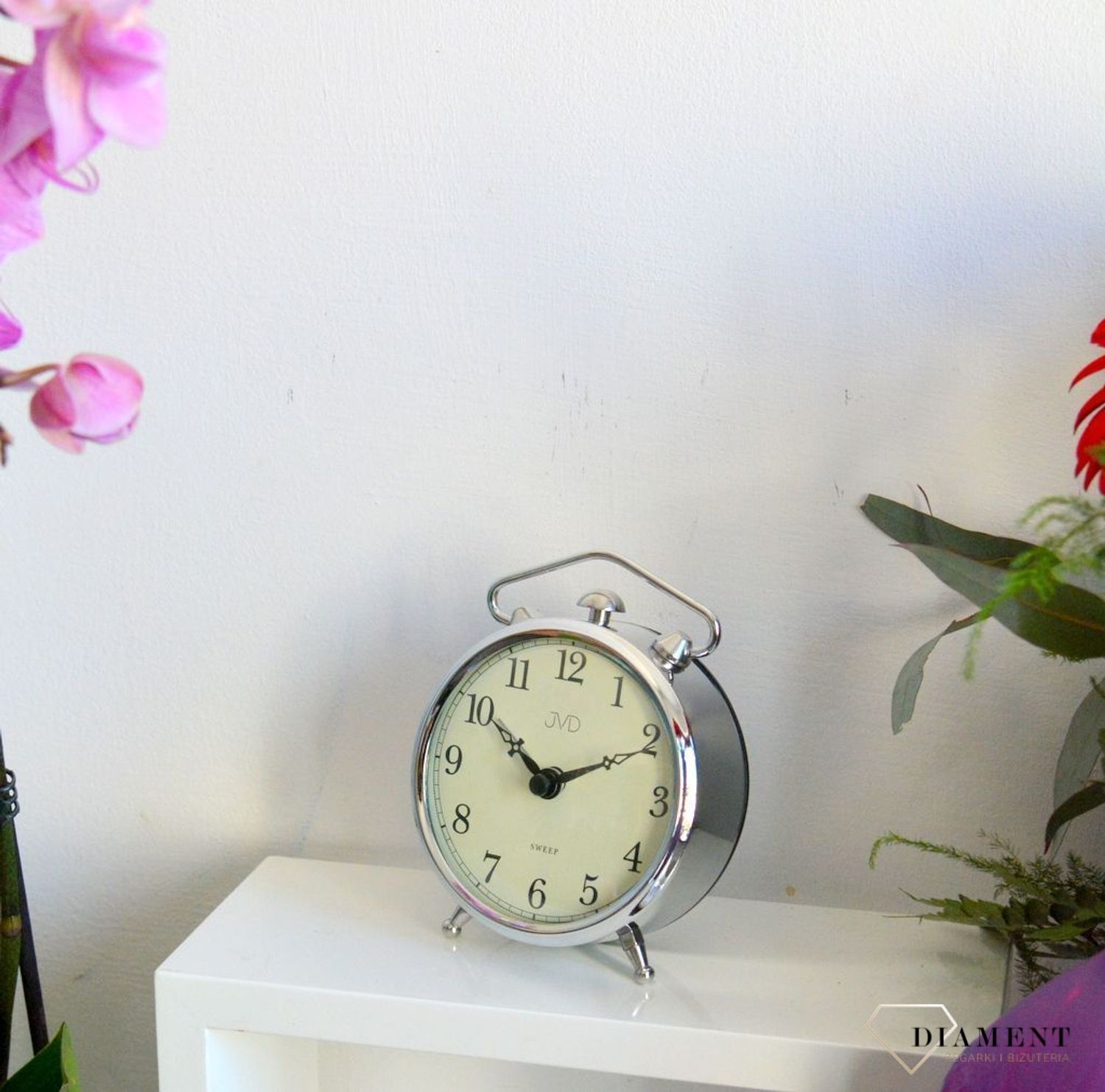 Budzik retro czeskiej marki JVD SRP2519.4.jpg