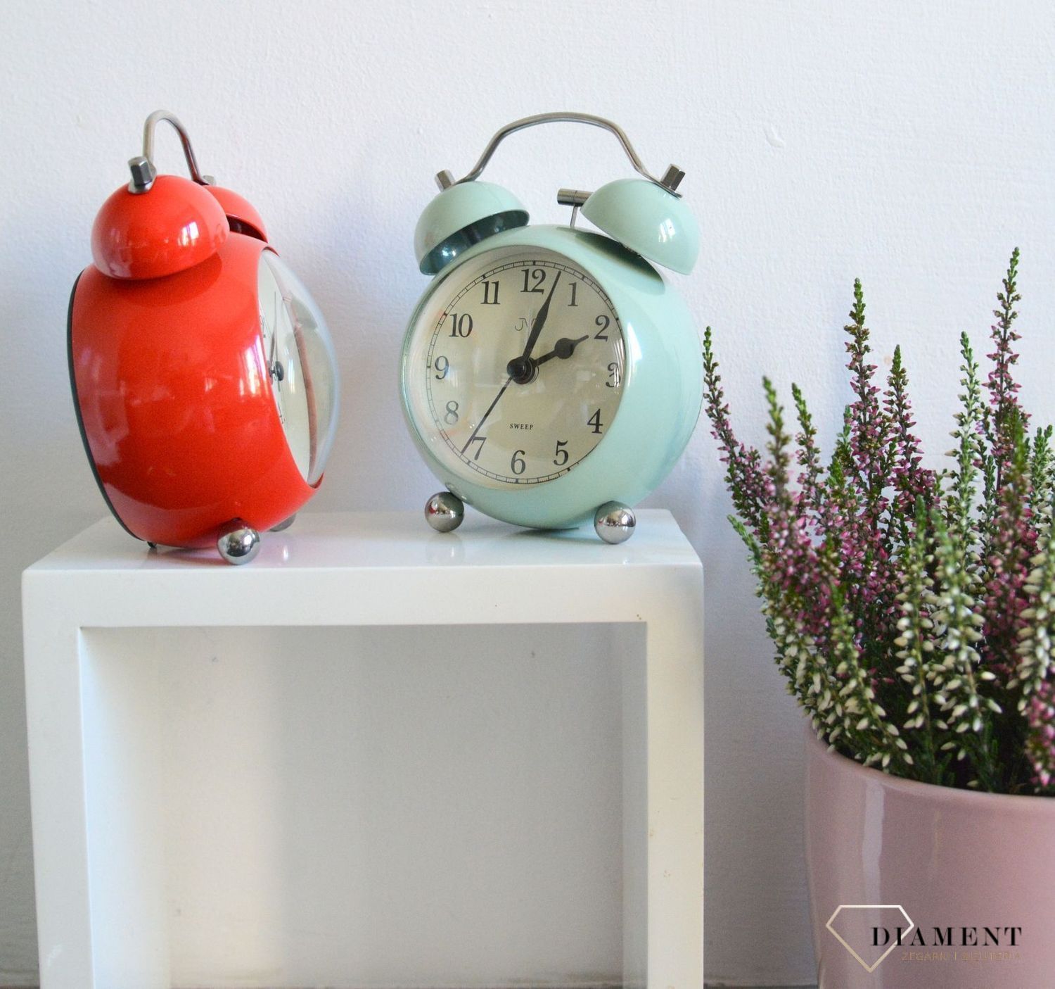 Budzik retro czeskiej marki JVD SRP2809.2.jpg