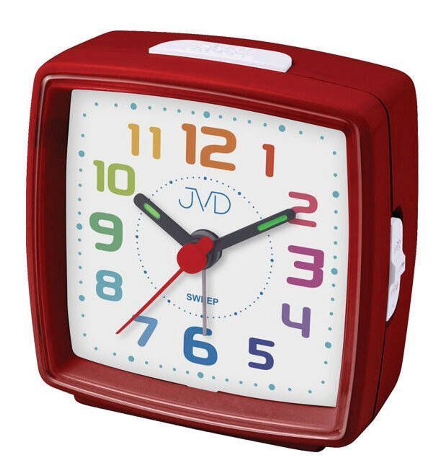 Budzik dziecięcy JVD cichy mechanizm kolorowe cyfry SRP2811.2.jpg