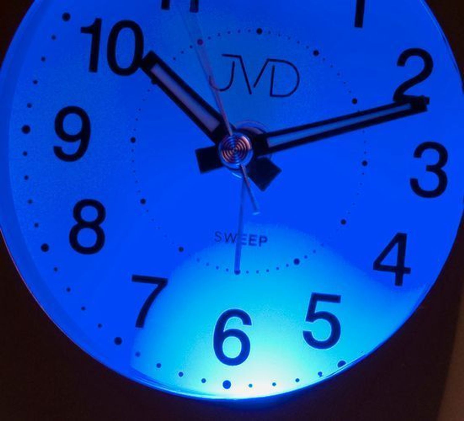 Budzik JVD na baterię szary kolor SRP312.3.jpg