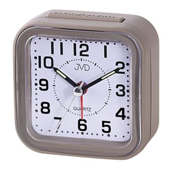 Budzik JVD SRP6808.3 analogowy brązowy z alarmem i funkcją drzemki.jpg