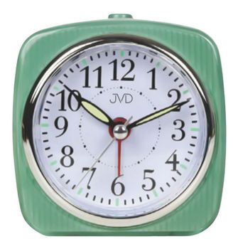 Budzik JVD SRP7503.2 analogowy zielony z narastającym alarmem i podświetleniem.jpg