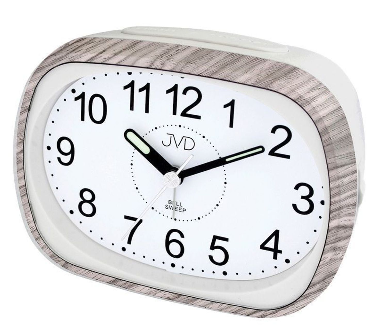 Budzik klasyczny JVD SRP836.9 z płynącym sekundnikiem SRP836.9.jpg