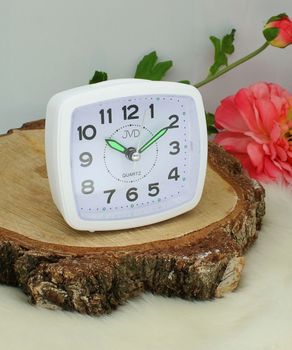 Budzik JVD SRP8506.3 – biały budzik analogowy z narastającym alarmem (3).jpg