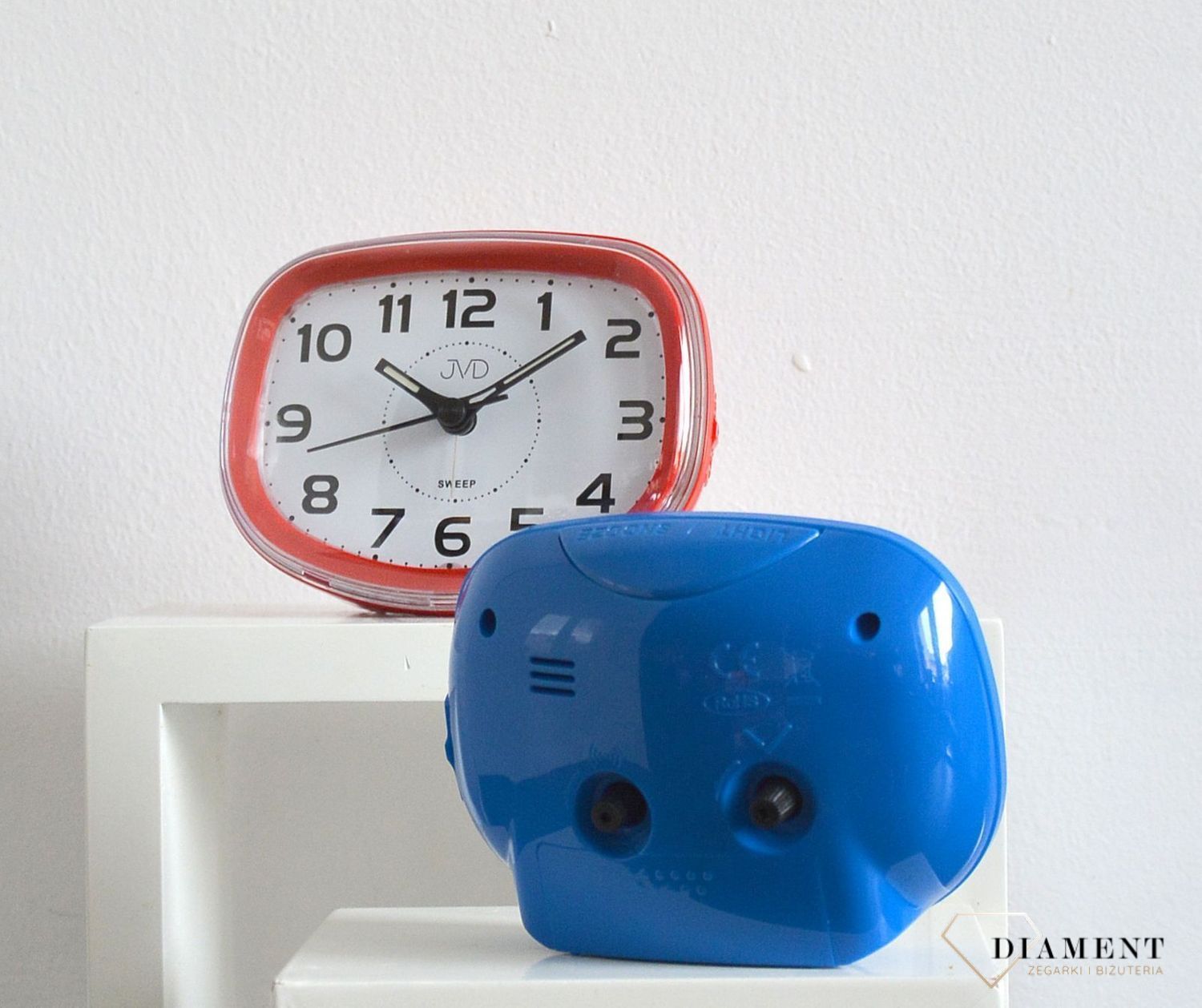 Budzik na baterię JVD niebieski SRP865 (2).jpg