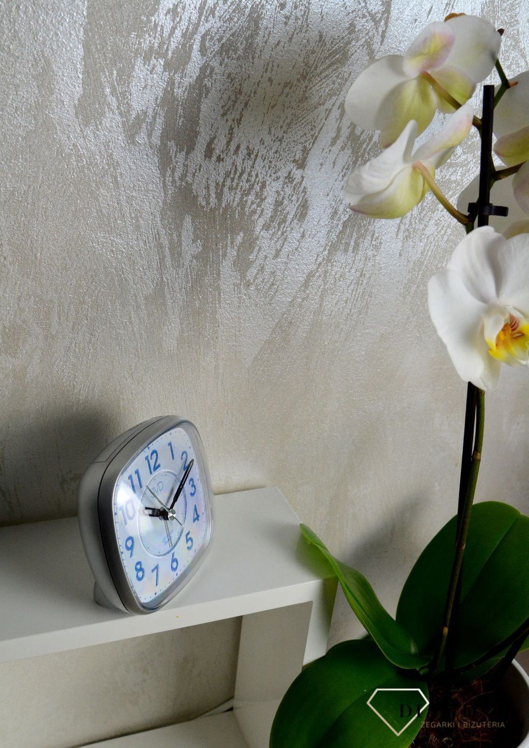 Budzik klasyczny JVD SRP871.1 z płynącym sekundnikiem  (1).JPG