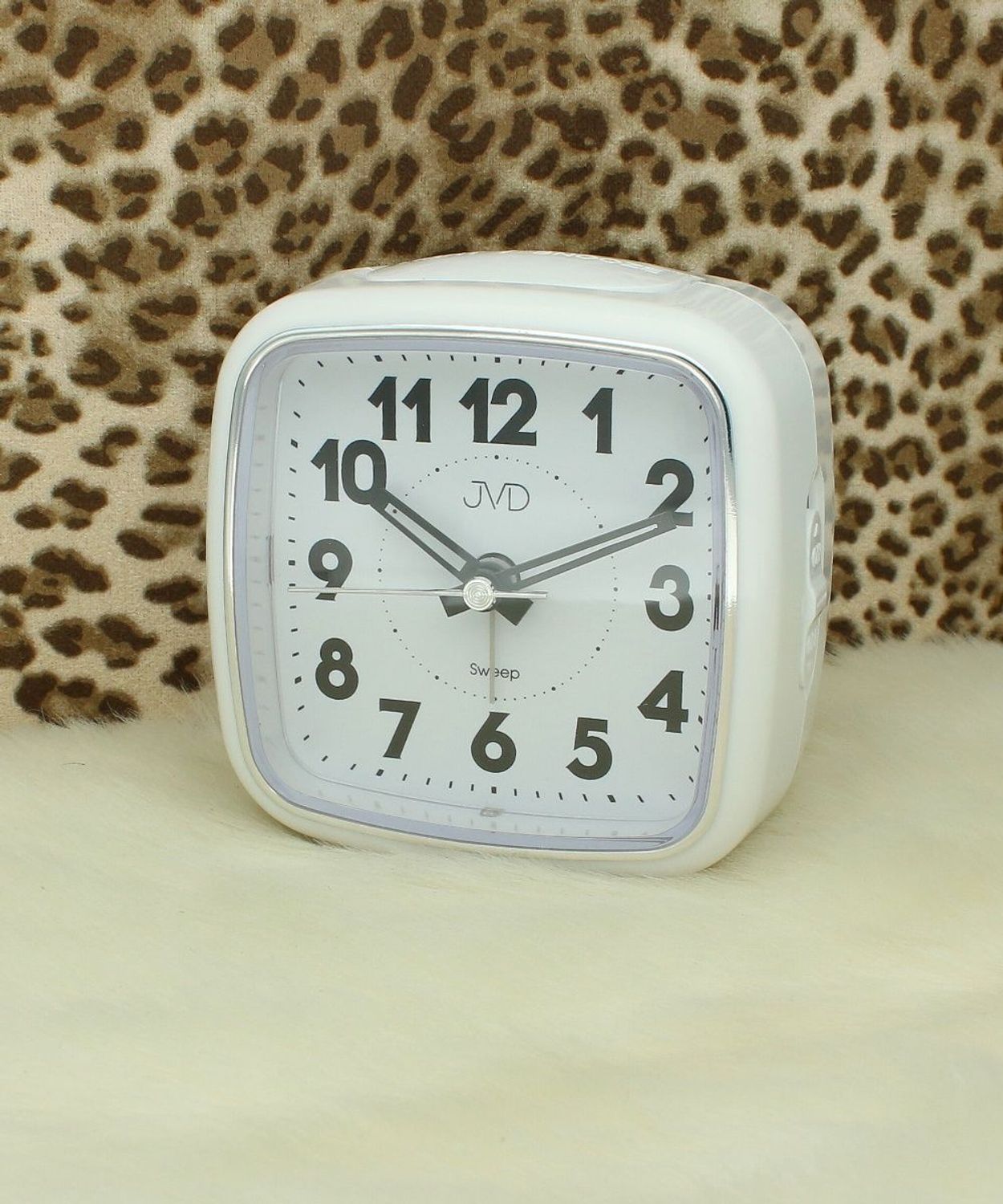 budzik kwarcowy, budzik z alarmem, podświetlany budzik, budzik z funkcją drzemki, cichy budzik, zegar na baterie, BUDZIK-SRP878.31.jpg