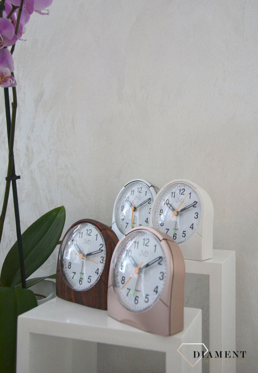 Budzik klasyczny JVD Biały SRP889 (1).jpg