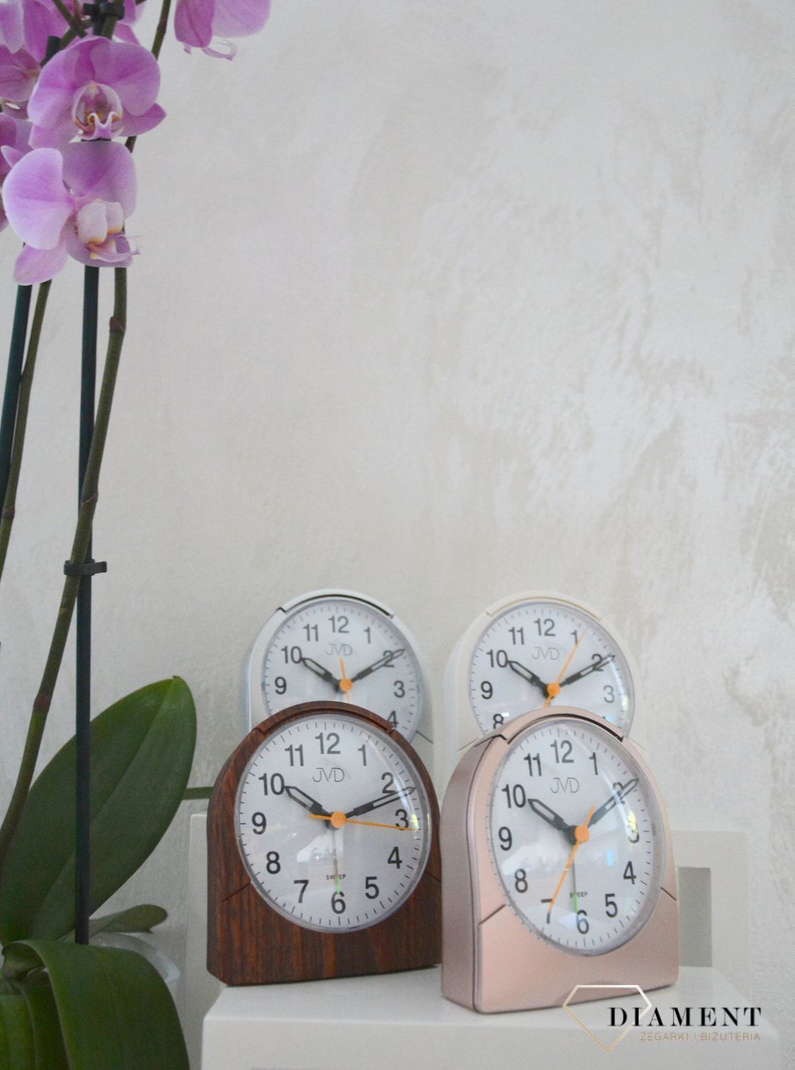 Budzik klasyczny JVD Różowe złoto SRP889 (1).jpg