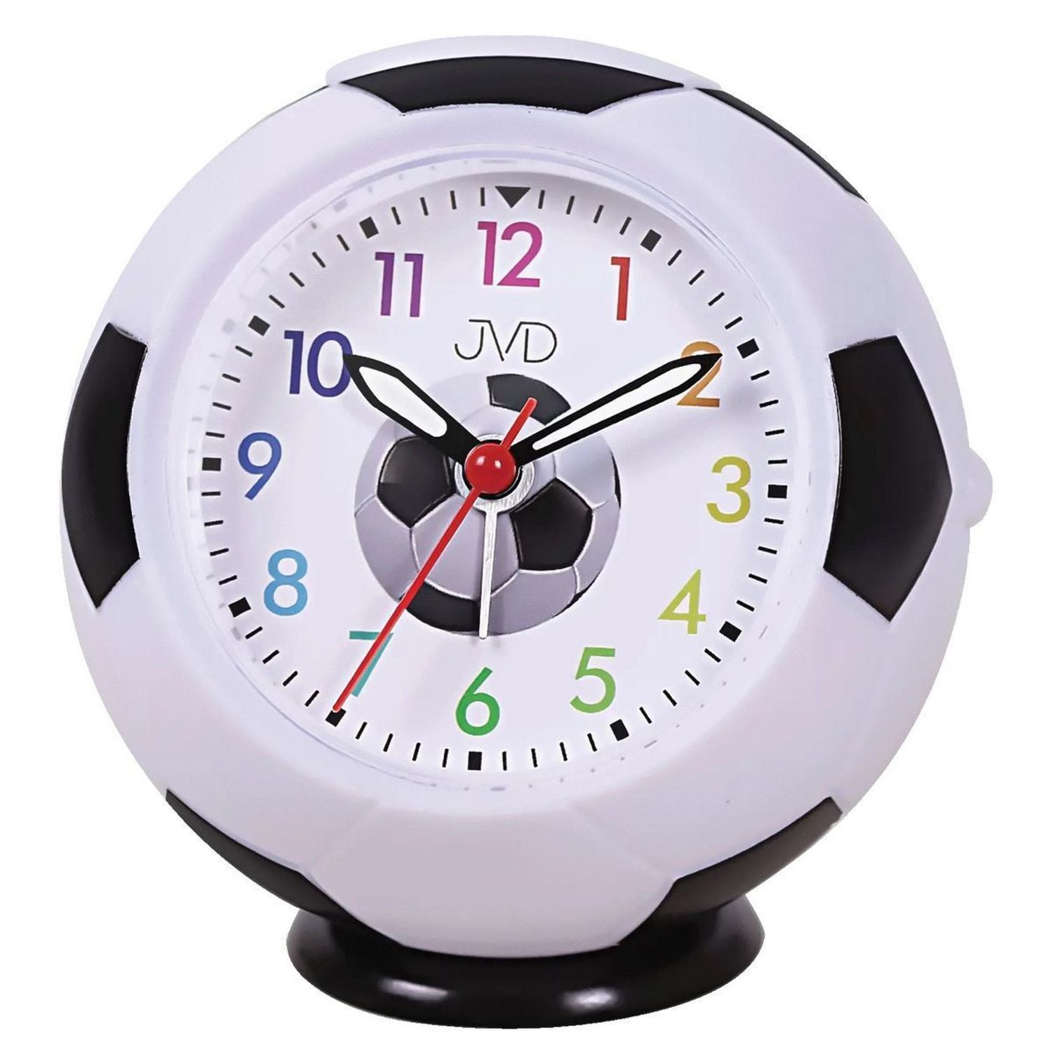 Budzik dziecięcy JVD SRP9001.1 piłka – kolorowy zegar z alarmem i drzemką.jpg