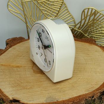 Budzik analogowy JVD SRP902.1 biały – cichy mechanizm, LED, drzemka, jvd.jpg