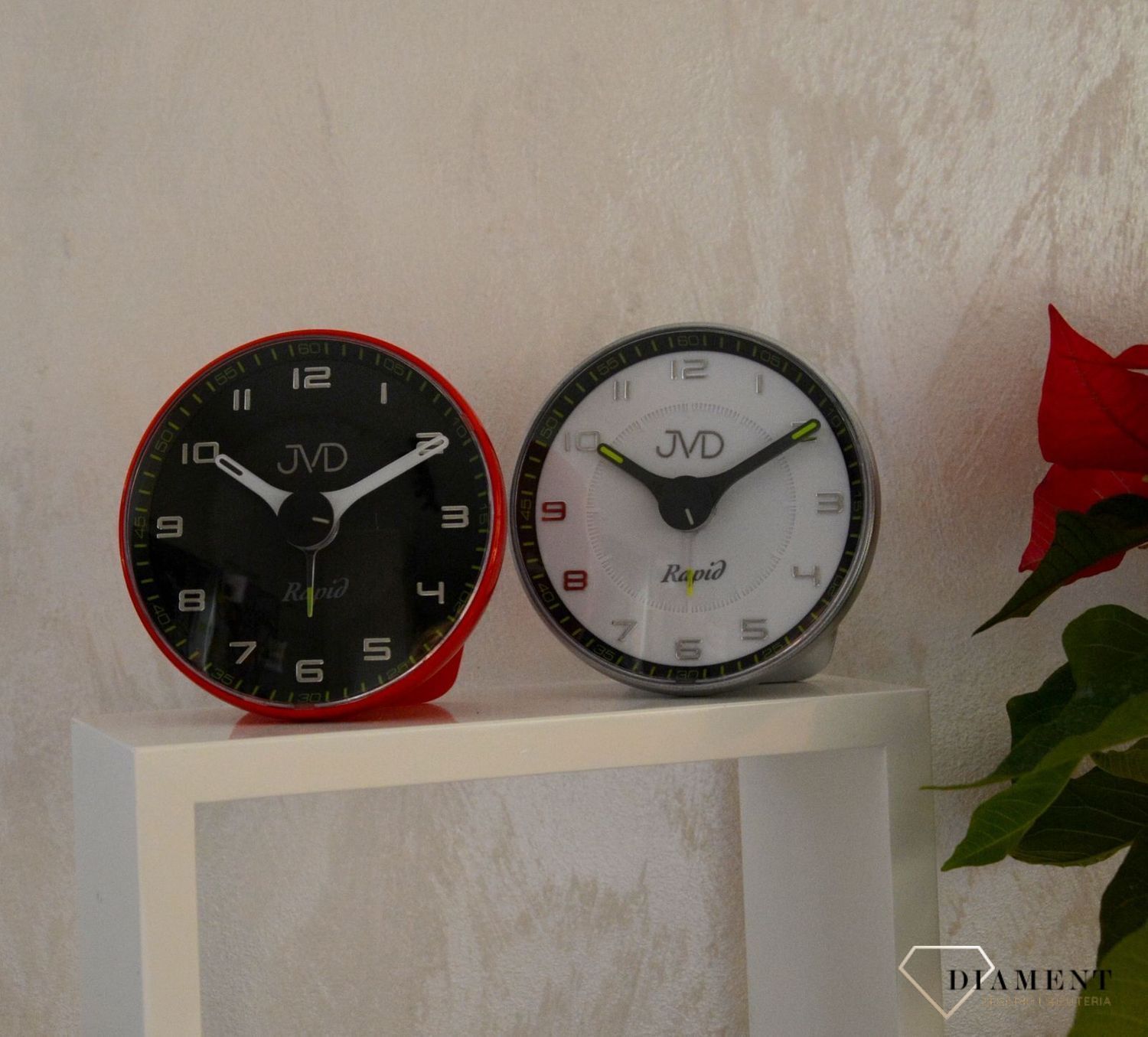 Budzik klasyczny JVD w srebrnej obudowie SRPC08 (1).jpg