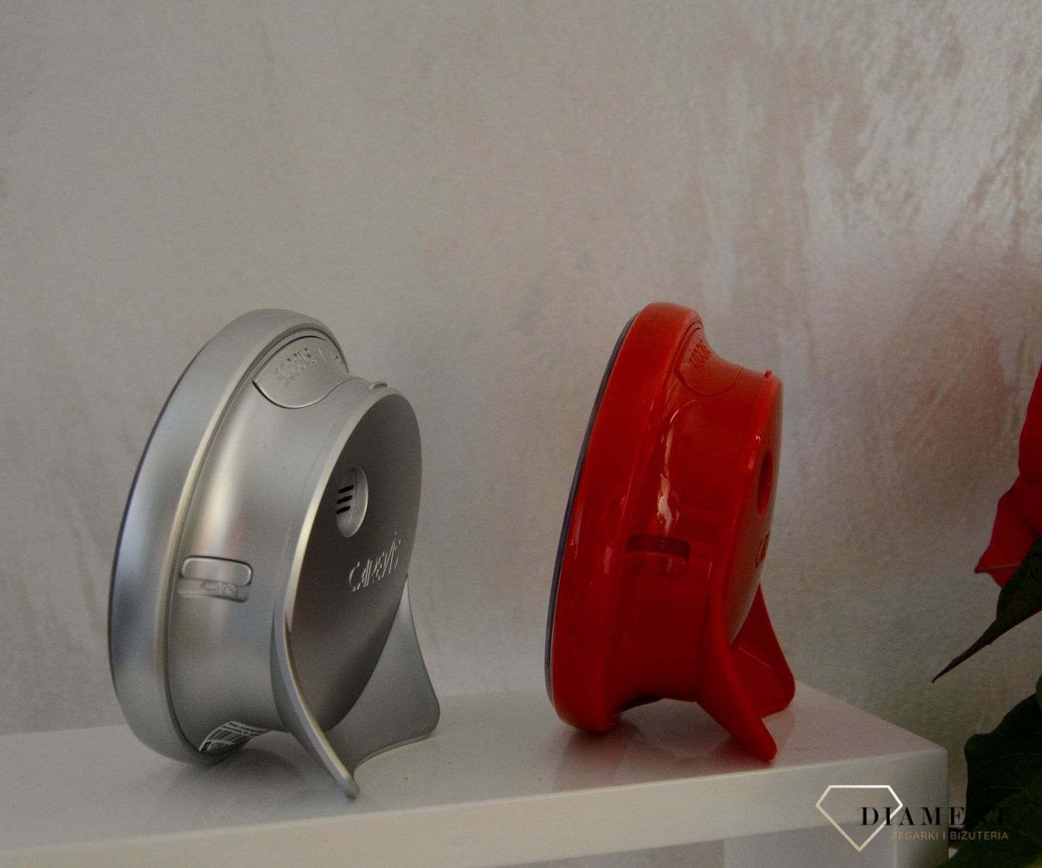 Budzik klasyczny JVD w srebrnej obudowie SRPC08 (1).jpg