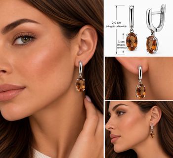 Kolczyki srebrne próby 925 z sułtanitem 6,72 ct – wiszące, owalne kamienie, zapięcie angielskie.jpg