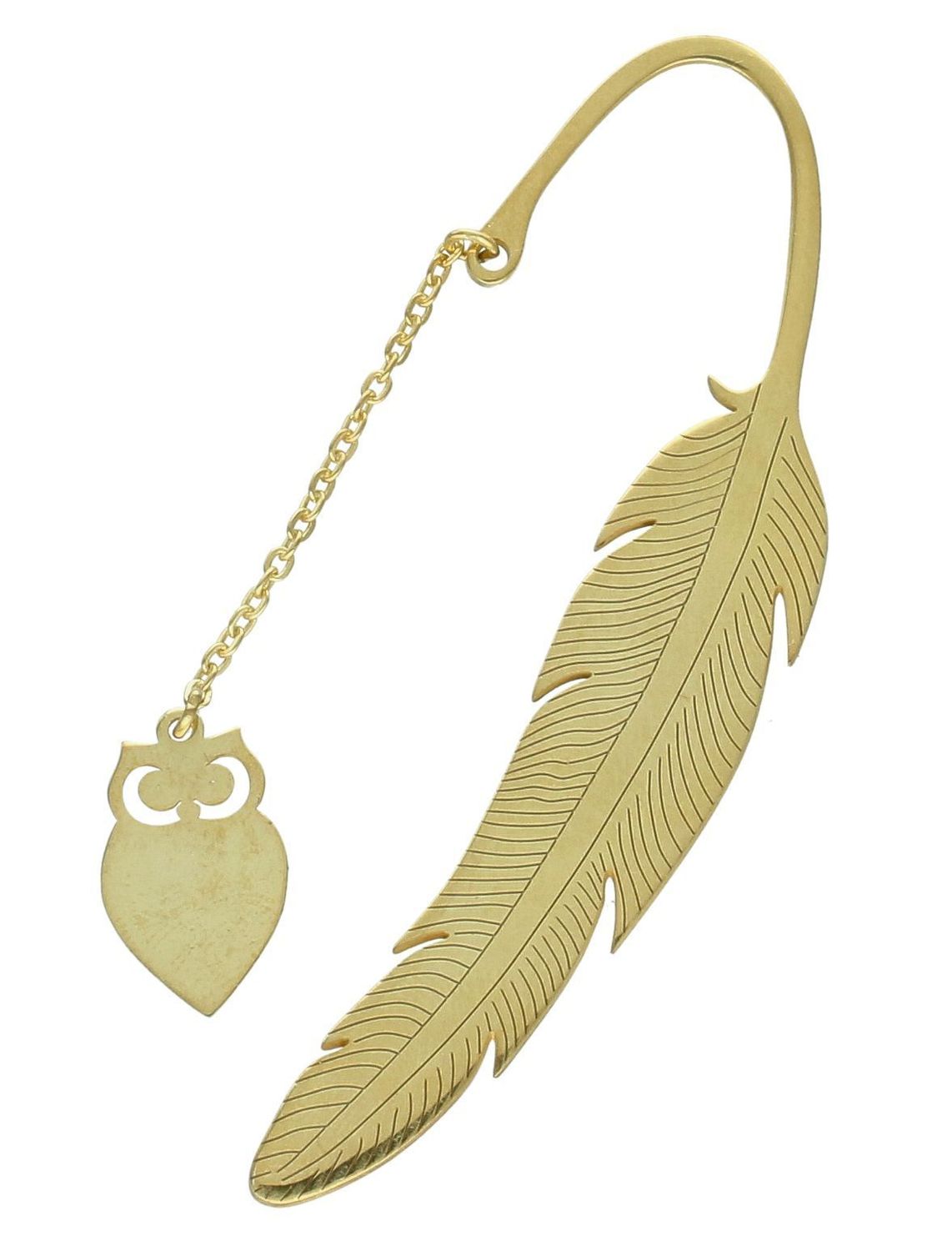 Srebrna zakładka do książki Ag 925 piórko pozłacane DIA-ZAK-0000090862Z-925 (2).jpg