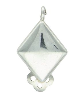 Zapięcie typu Klipis ze srebra próby 925 o geometrycznym kształcie. Solidne wykonanie, elegancki design, idealne do biżuterii.2.jpg