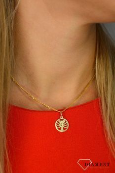 Złota zawieszka 585 znak zodiaku rak DIA-ZAW-0124-585 💎 Złota zawieszka znak zodiaku Rak 💎  (3).JPG