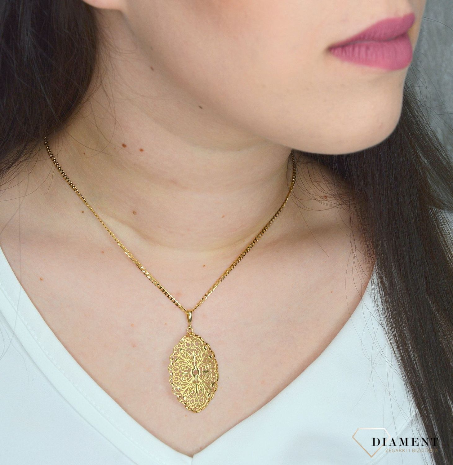 Złota zawieszka 585 ażurowy kwiat  DIA-ZAW-0440-585.jpg