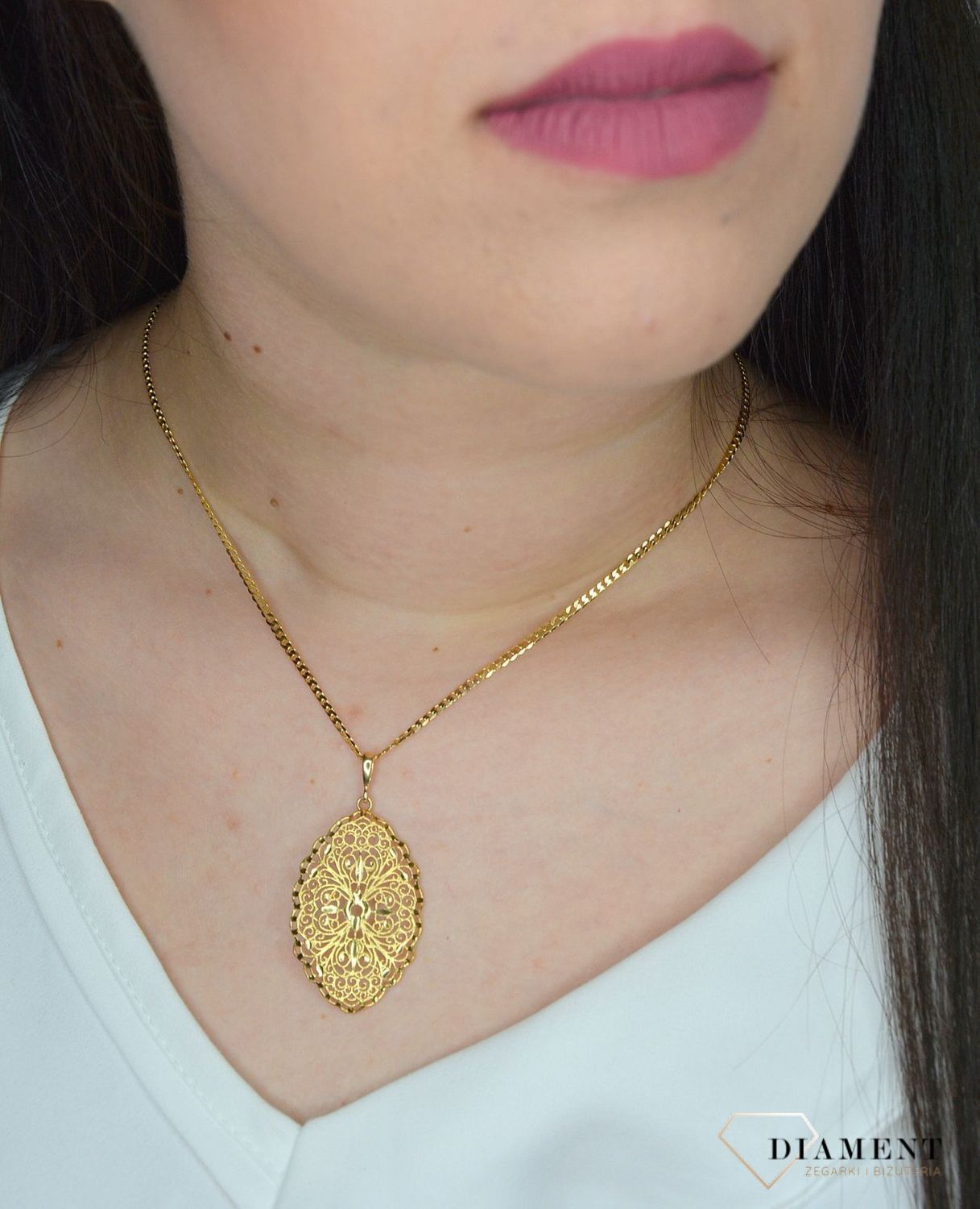 Złota zawieszka 585 ażurowy kwiat  DIA-ZAW-0440-585.jpg