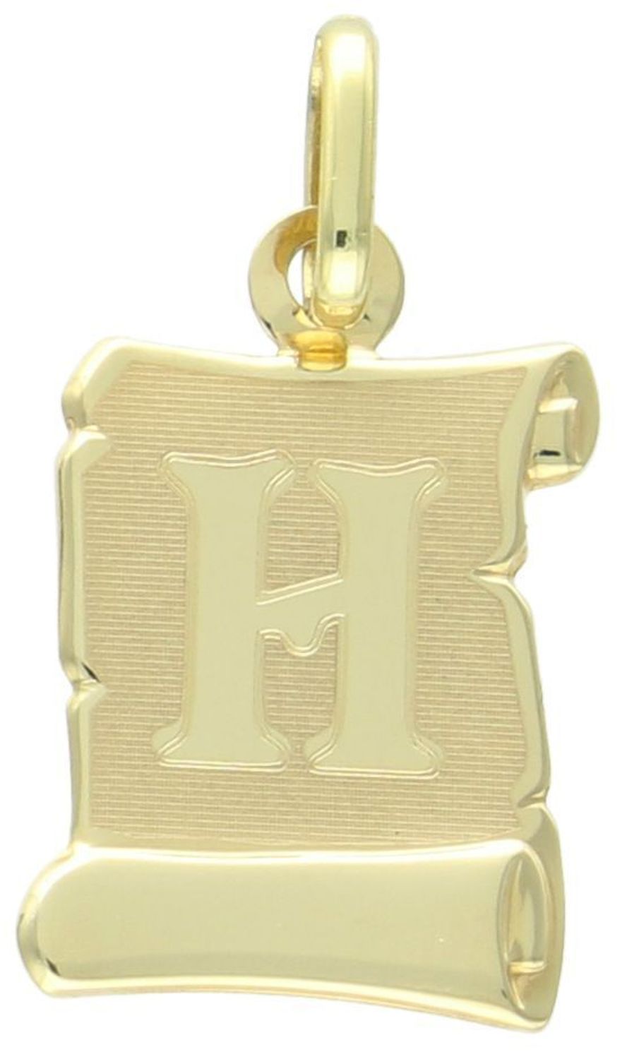 Zawieszka złota Papirus Literka H złota litera H pr 585 DIA-ZAW-0574-585. Zawieszka złota na prezent. Z (2).jpg