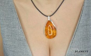 Zawieszka srebrna łezka z bursztynem  DIA-ZAW-0591-925 (7).JPG