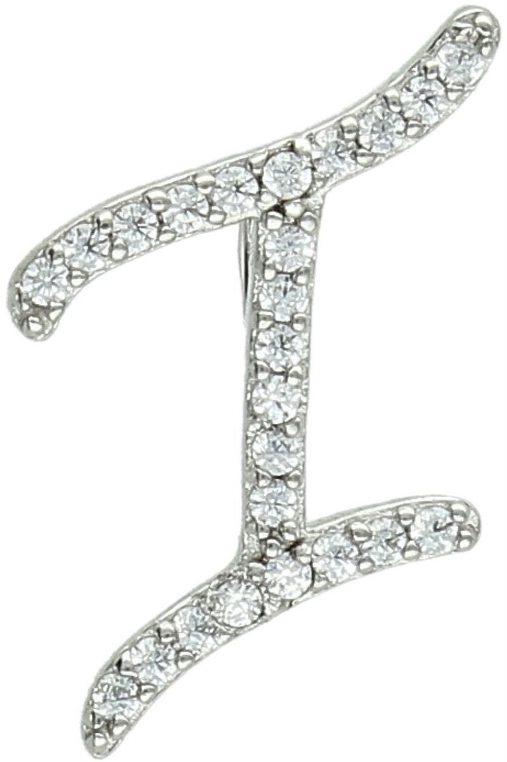 Zawieszka srebrna 925 DIA-ZAW-0801-925 – literka I z cyrkoniami, 1,5x1,5 cm.jpg