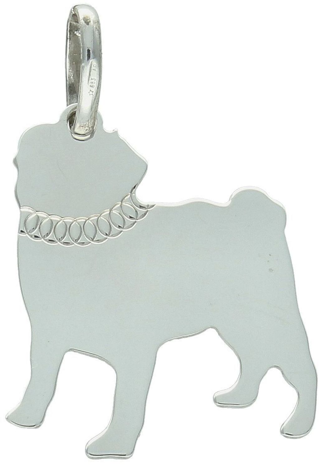 Zawieszka srebrna piesek próba 925, DIA-ZAW-0804-925.jpg