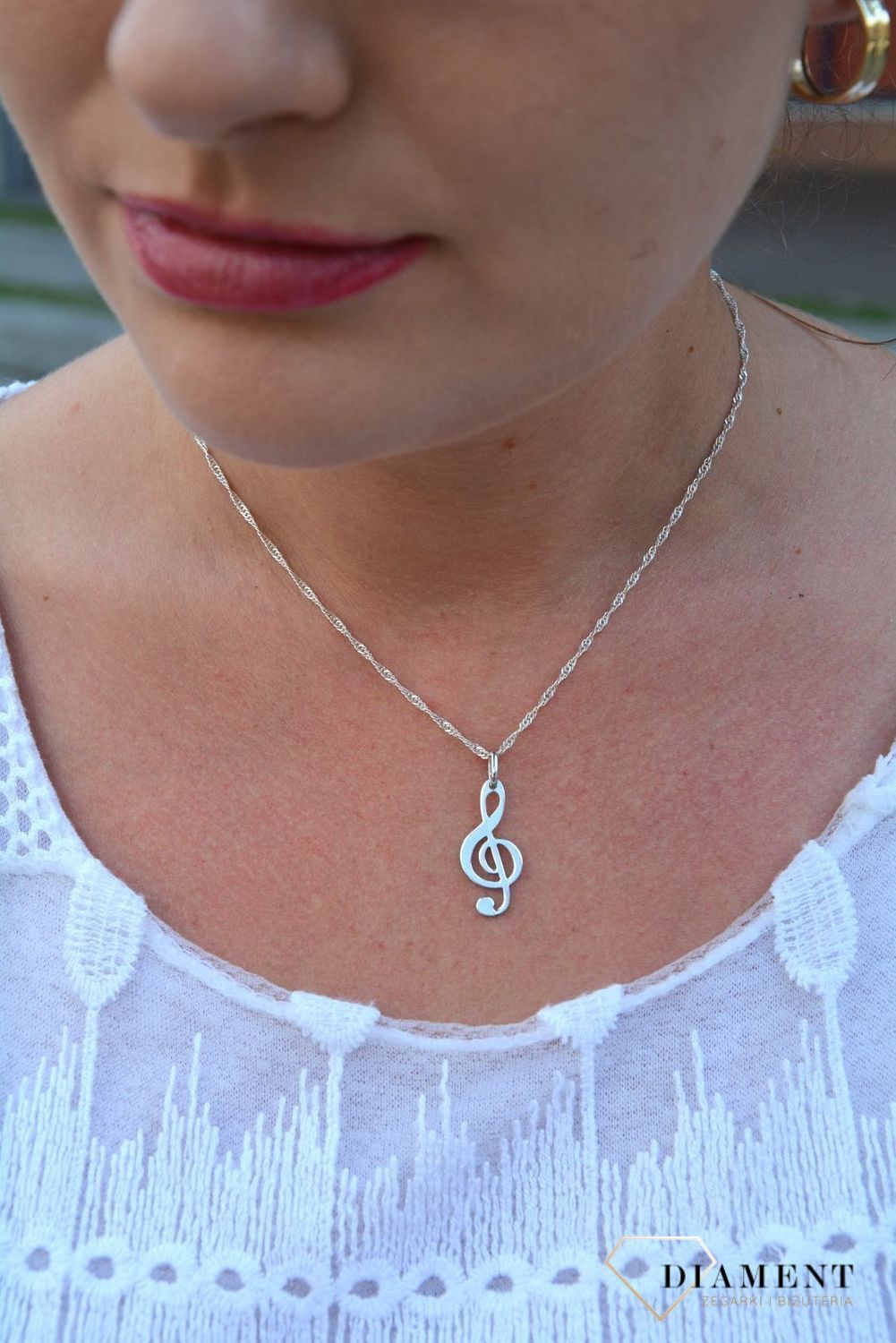 Zawieszka srebrna klucz wiolinowy DIA-ZAW-0805-925.jpg