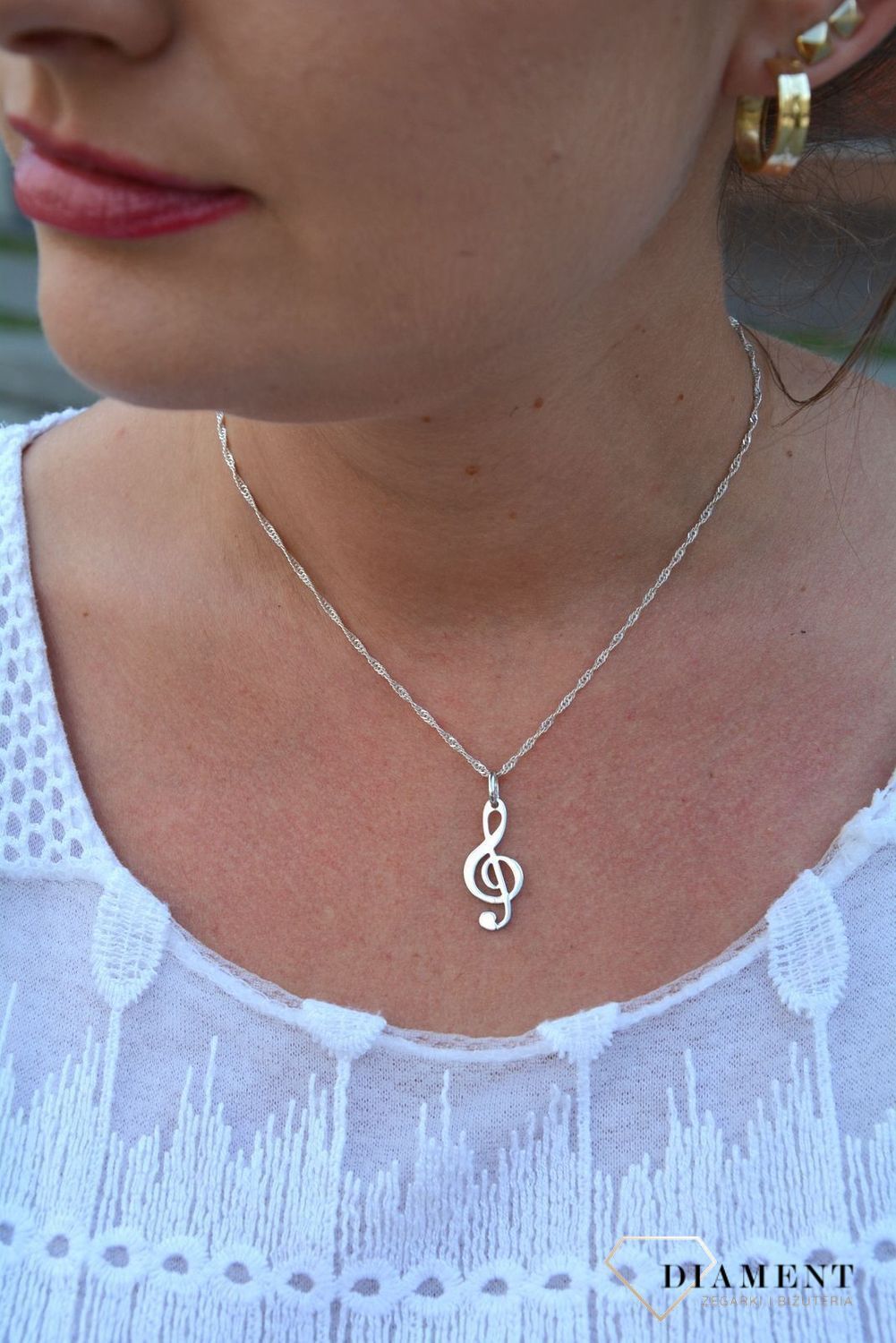 Zawieszka srebrna klucz wiolinowy DIA-ZAW-0805-925.jpg