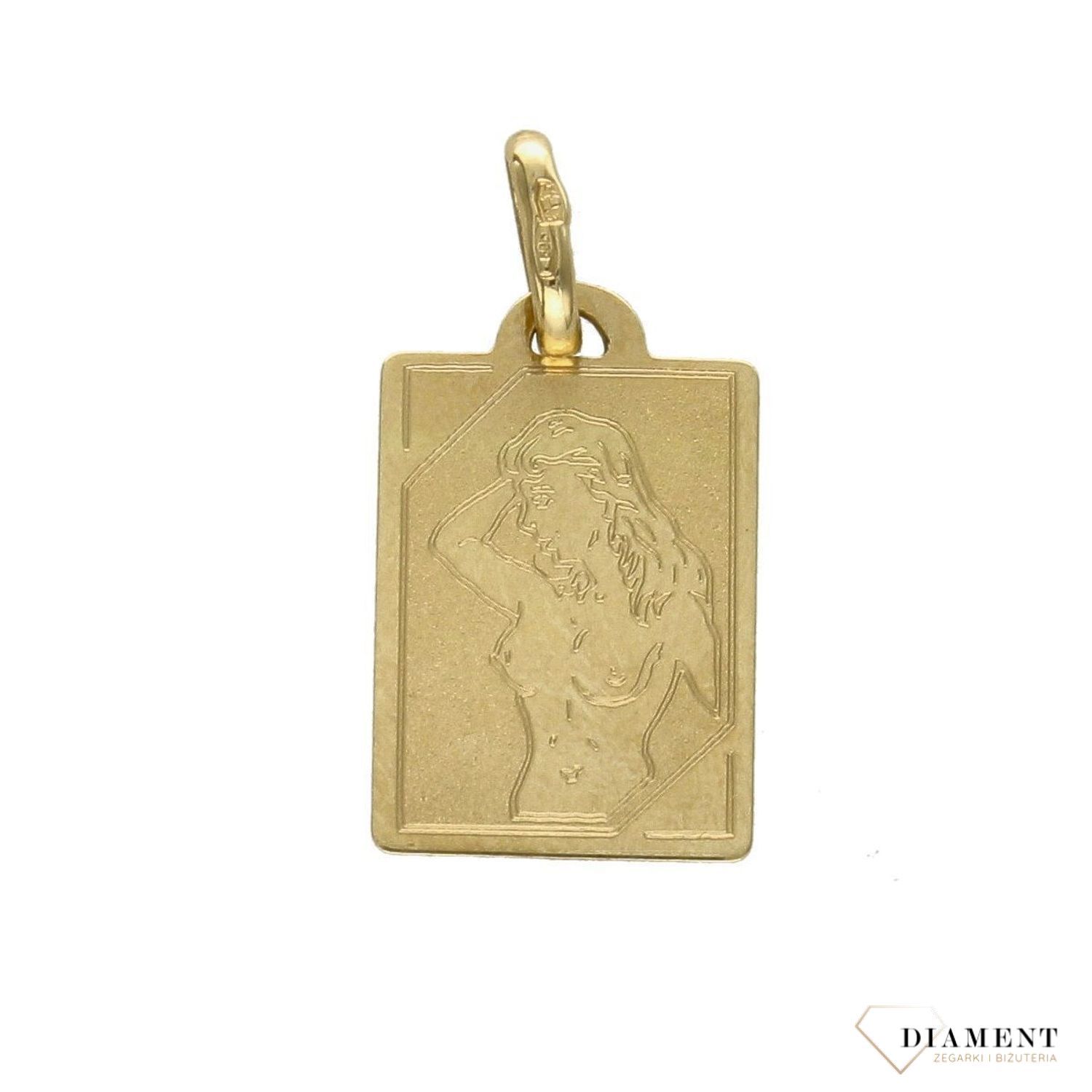 Złota zawieszka 585 znak zodiaku Panna DIA-ZAW-0831-585.jpg