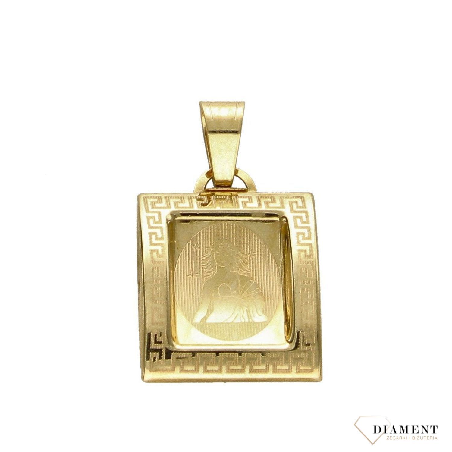 Złota zawieszka 585 Znak zodiaku Panna DIA-ZAW-0835-585.jpg