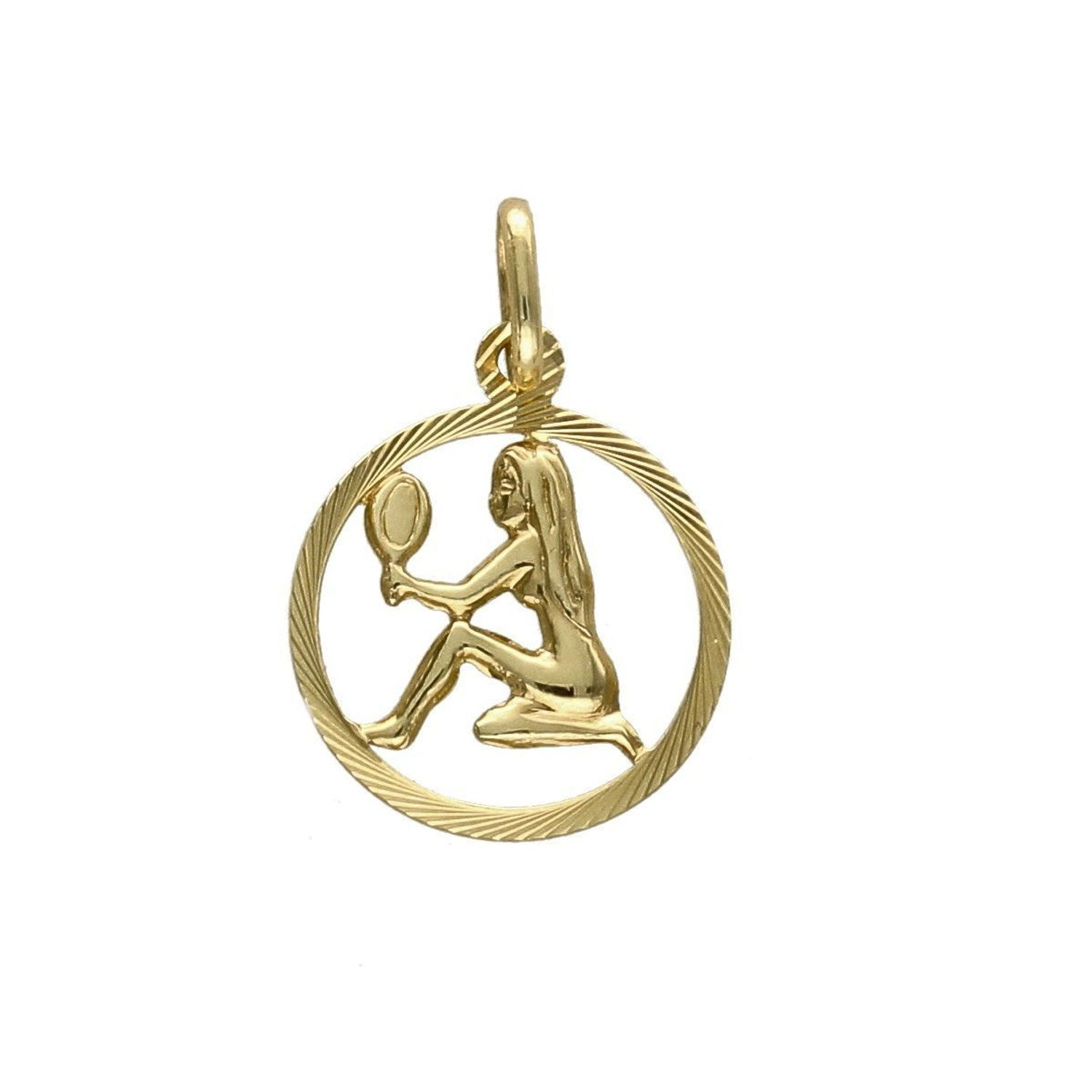 Złota zawieszka 585 znak zodiaku Panna DIA-ZAW-0836-585.jpg