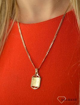 Złota zawieszka 585 znak zodiaku Skorpion DIA-ZAW-0841-585 💎 Złota zawieszka wykonana z najwyższej jakości złota próby 585 💎 (2).JPG